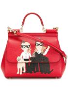 Dolce & Gabbana Designers Patch 'sicily' Tote