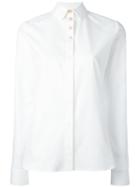 Carven Classic Shirt, Women's, Size: 38, White, Cotton