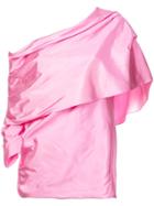 Rosie Assoulin Off-the-shoulder Blouse - Pink & Purple