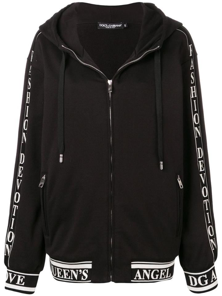 Dolce & Gabbana Fashion Devotion Track Jacket - Black