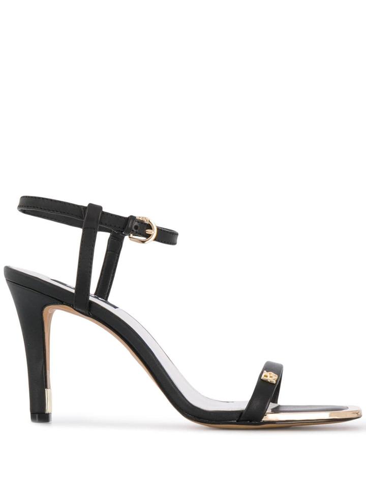 Dkny Brice Strappy Sandals - Black