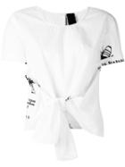 Rundholz Black Label - Black Label T-shirt - Women - Cotton/spandex/elastane - M, White, Cotton/spandex/elastane