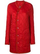 Rick Owens Quilted Jacket - Red