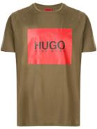 Hugo Hugo Boss Contrast Logo T-shirt - Green