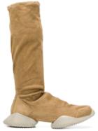 Adidas By Rick Owens Platform Knee-length Boots - Neutrals