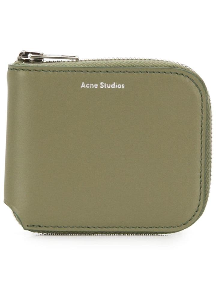 Acne Studios Kei S Compact Wallet - Green