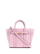 Mulberry Micro Zipped Bayswater Tote - Pink
