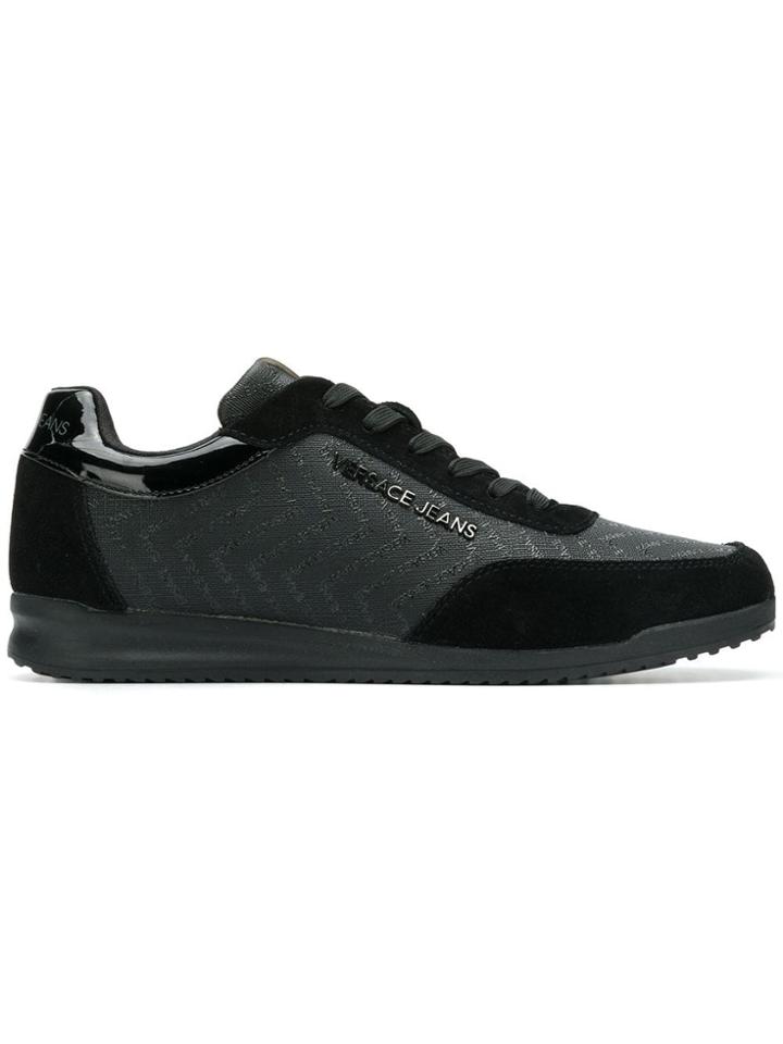Versace Jeans Low Top Sneakers - Black