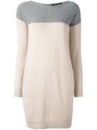 Loro Piana - Edith Knitted Dress - Women - Cashmere - 38, Grey, Cashmere