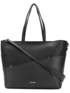 Calvin Klein Panelled Logo Tote - Black