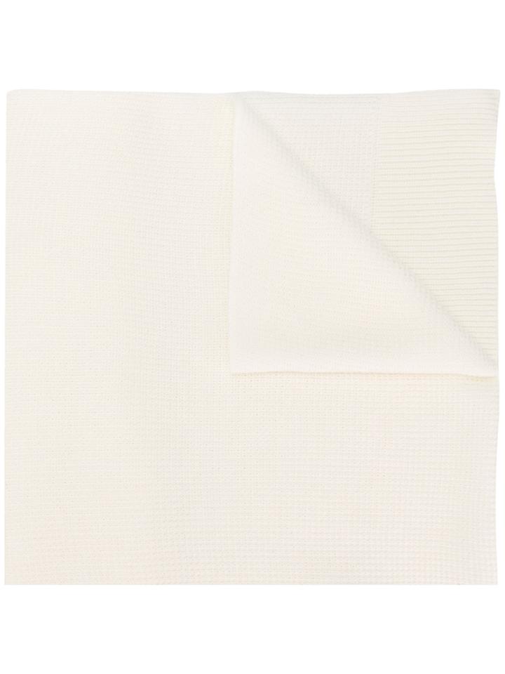 Canada Goose Fine Knit Scarf - White