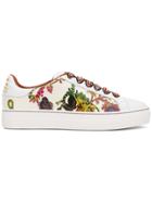 Etro Contrast Lace Sneakers - White