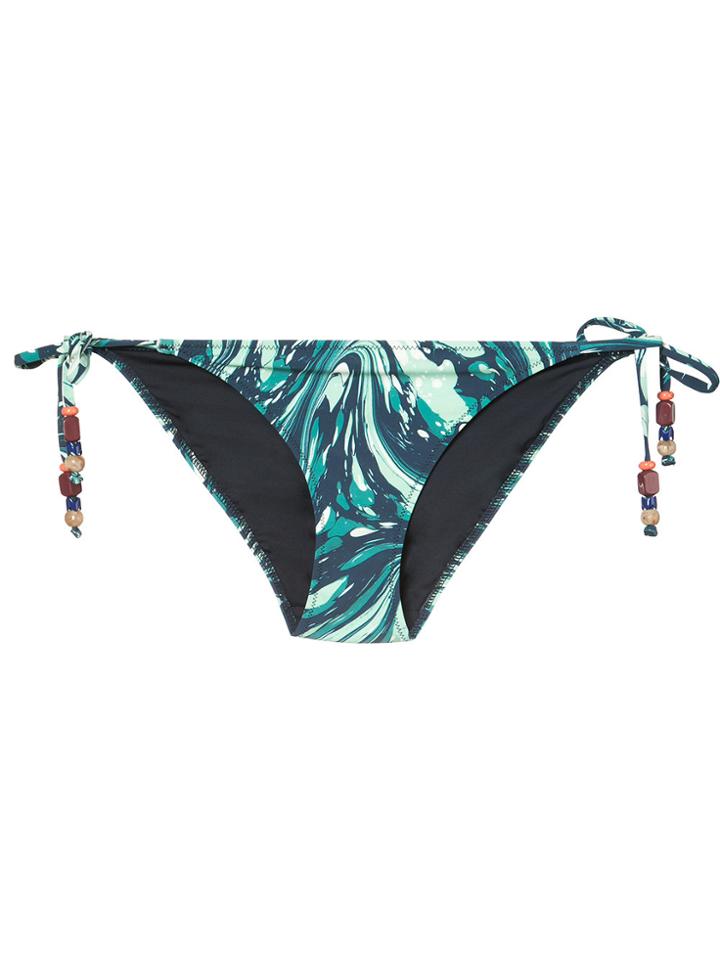 Stella Mccartney Marbled Swirl Bikini Briefs - Blue