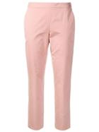 Twin-set Cropped Slim Trousers - Pink