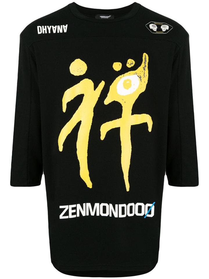 Undercover Black Graphic Top