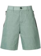Stone Island Shadow Project Deck Shorts - Green