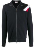 Moncler Long Zip Front Sweater - Blue