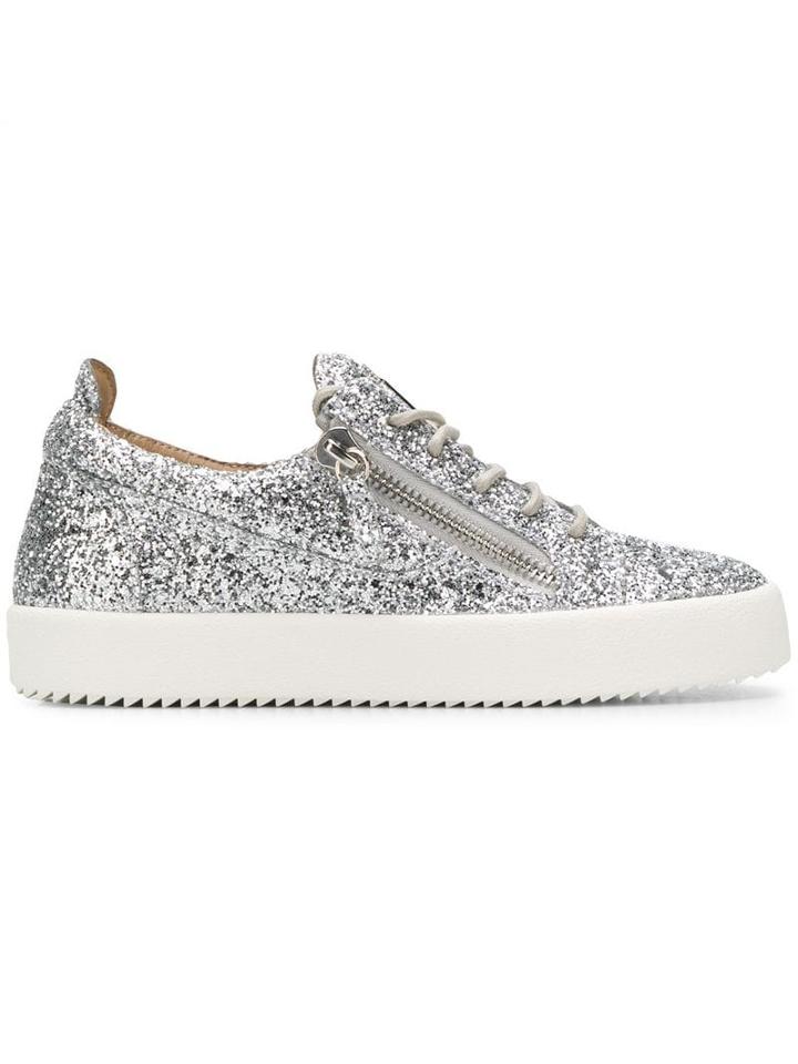 Giuseppe Zanotti May Low-top Sneakers - Silver