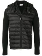 Moncler Zipped Hooded Vest - Black