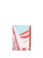 Emilio Pucci Burle Print Bi-fold Wallet - Orange