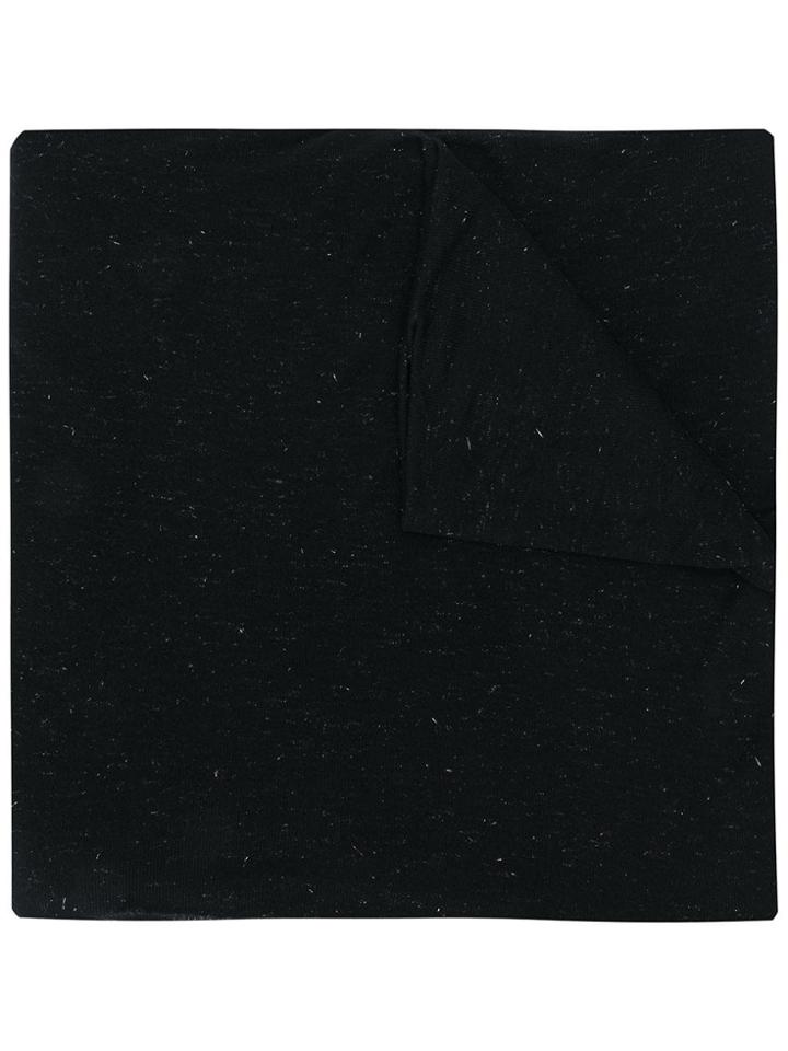 Faliero Sarti Chain Trim Scarf - Black