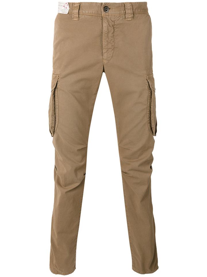 Incotex - Cargo Trousers - Men - Cotton/spandex/elastane - 32, Nude/neutrals, Cotton/spandex/elastane