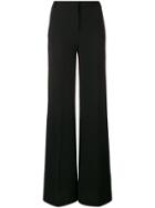 L'autre Chose High-waisted Flared Trousers - Black