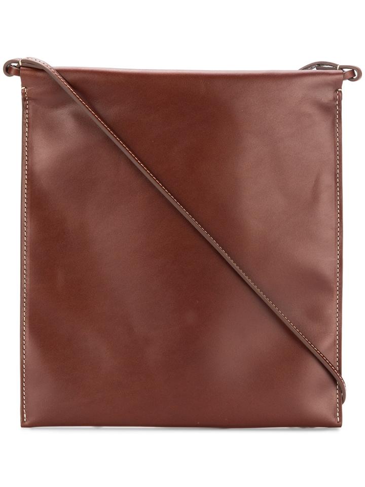 The Row Large Medicine Pouch Bag - Brown