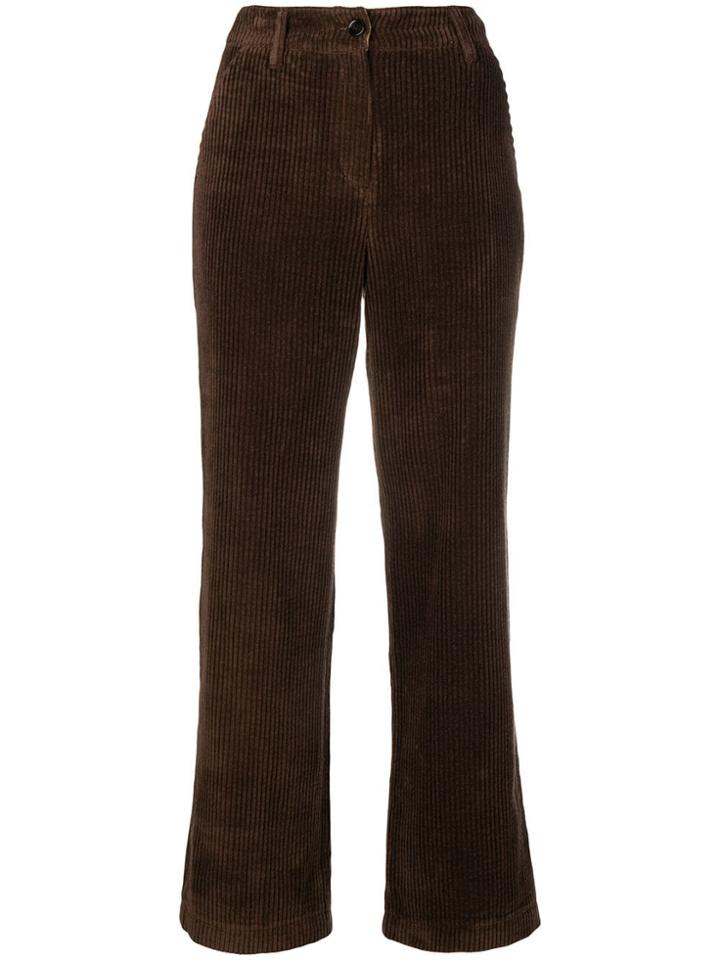 Neul Regular Corduroy Trousers - Brown
