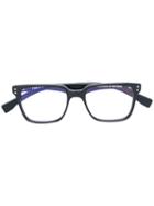 Family Affair - Square Frame Glasses - Unisex - Acetate - 51, Black, Acetate