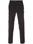 Pt01 Slim-fit Trousers, Men's, Size: 52, Brown, Cotton/spandex/elastane/virgin Wool