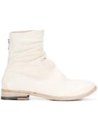 The Last Conspiracy Zipped Boots - White