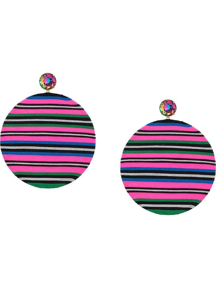 Mary Jane Claverol Petrova Earrings - Pink