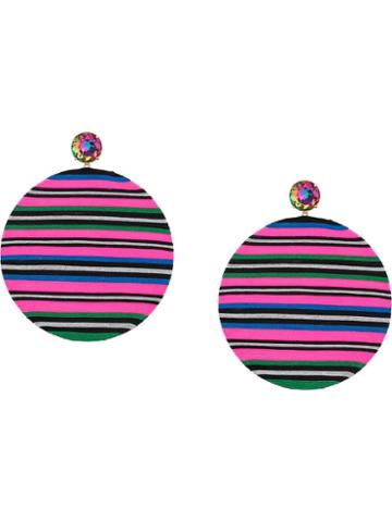Mary Jane Claverol Petrova Earrings - Pink