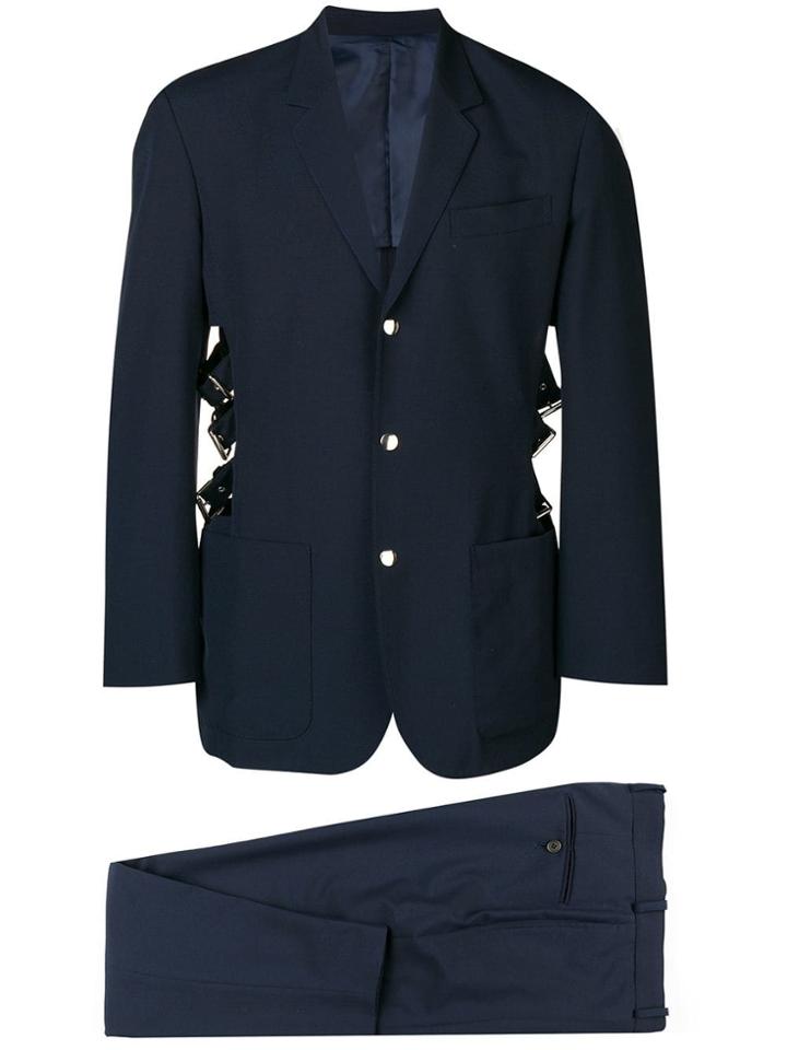 Jean Paul Gaultier Vintage Slim Two-piece Suit - Blue