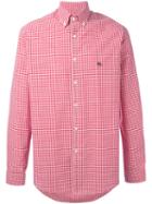 Etro - Checked Shirt - Men - Cotton - 41, Red, Cotton