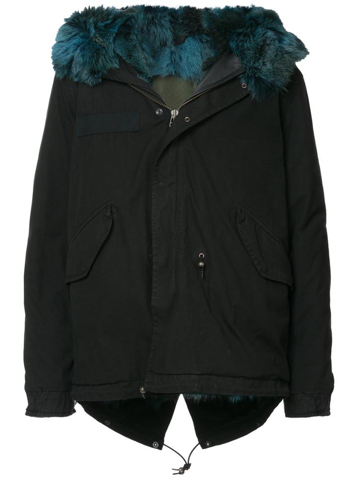 Mr & Mrs Italy Mini Parka Coat - Black