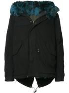 Mr & Mrs Italy Mini Parka Coat - Black