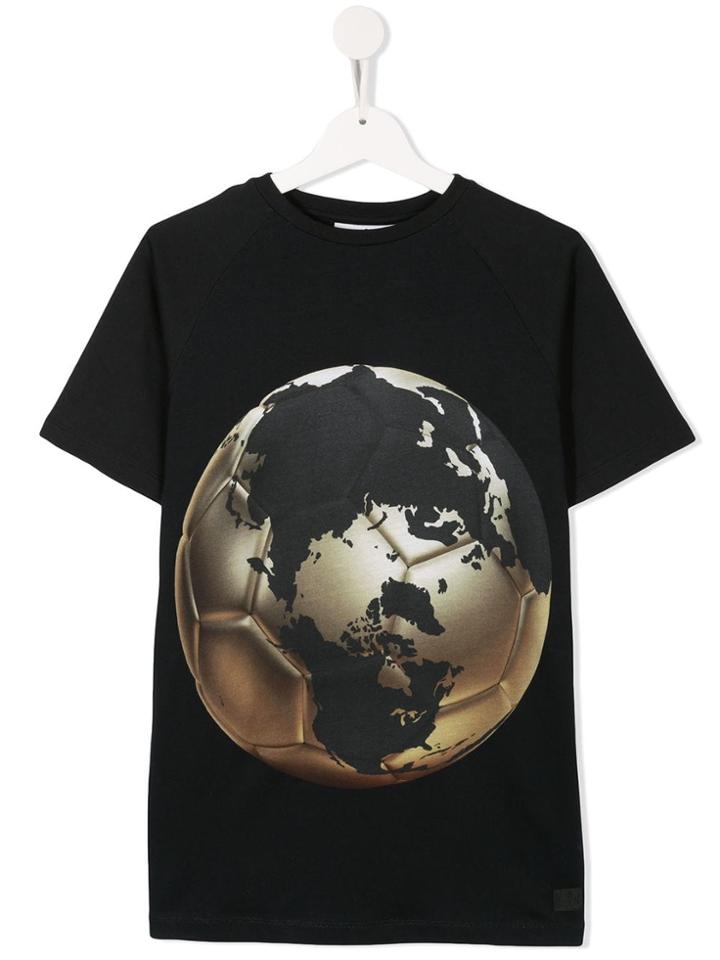 Molo Globe Print T-shirt - Black