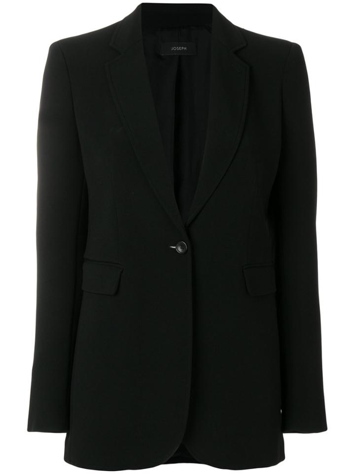 Joseph Flap Pocket Blazer - Black