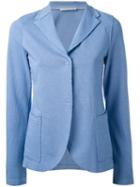 Harris Wharf London - Patch Pockets Blazer - Women - Cotton - 46, Blue, Cotton