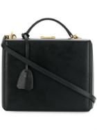 Mark Cross Top Handle Box Bag - Black
