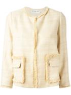 Christian Dior Vintage Frayed Edge Jacket