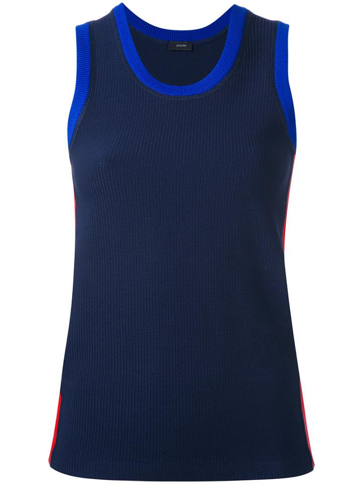 Joseph - Creole Tank - Women - Nylon/polyester/spandex/elastane/rubber - M, Blue, Nylon/polyester/spandex/elastane/rubber