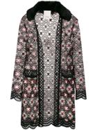 Pinko Navajo Macramé Kimono - Red