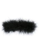 Tu Es Mon Trésor Embellished Choker Scarf - Black