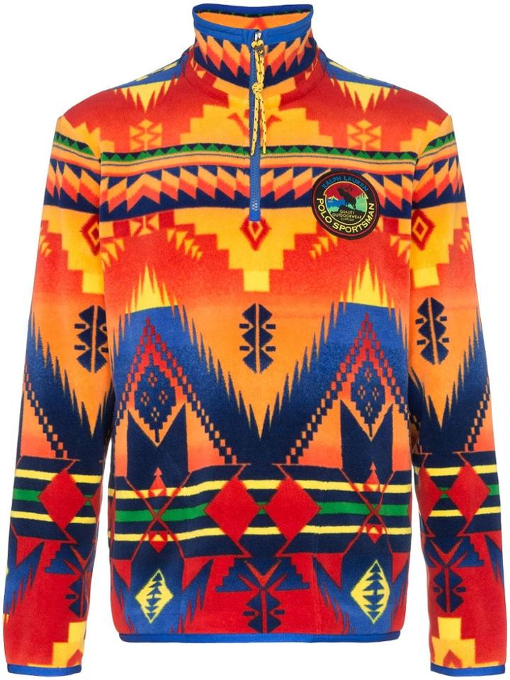 Polo Ralph Lauren Geometric Print Sweatshirt - Multicoloured