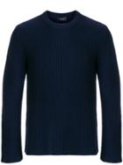 Drumohr Round Neck Jumper - Yellow & Orange