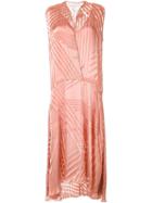 Ginger & Smart Light Stream Dress, Women's, Size: 12, Yellow/orange, Silk/polyester/rayon/spandex/elastane