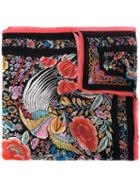 Roberto Cavalli - Floral Print Scarf - Women - Silk - One Size, Silk